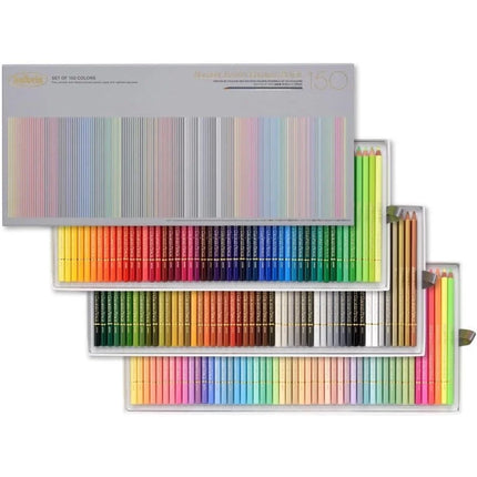 Holbein Artists oil based kleurpotloden set van 150