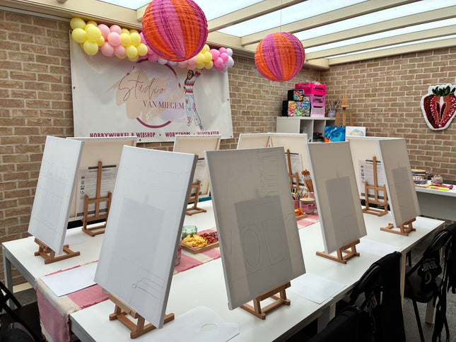 Sip & Paint Teambuilding (prijs per persoon)