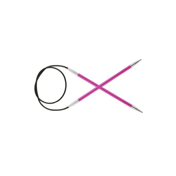 KnitPro Zing rondbreinaalden 100cm - 5.00mm