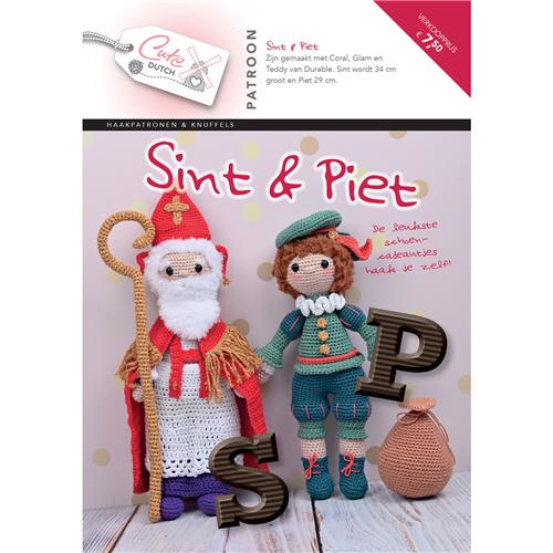 Cute Dutch Patronenboekje - Sint & Piet - Nederlands