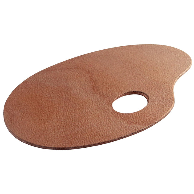 Talens - Palet Hout Ovaal 25 X 35 cm