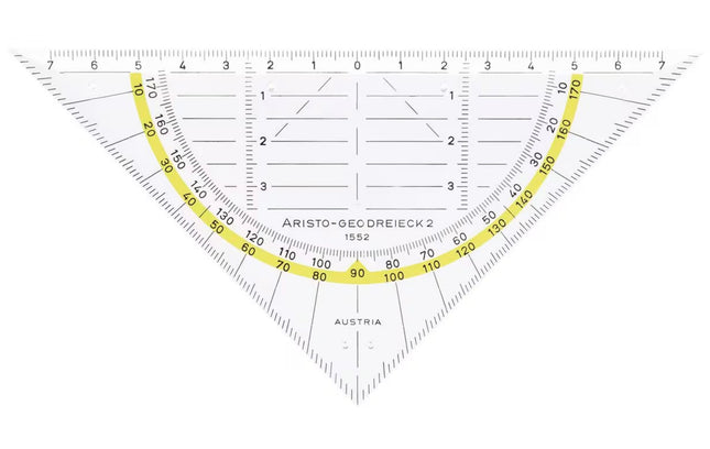 Aristo - Geodriehoek 14cm