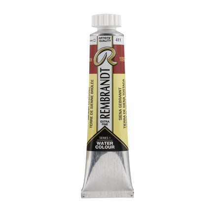 Rembrandt Aquarelverf - Sienna Gebrand 411 - tube 20 ml