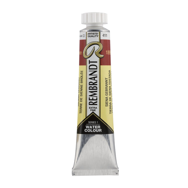 Rembrandt Aquarelverf - Sienna Gebrand 411 - tube 20 ml