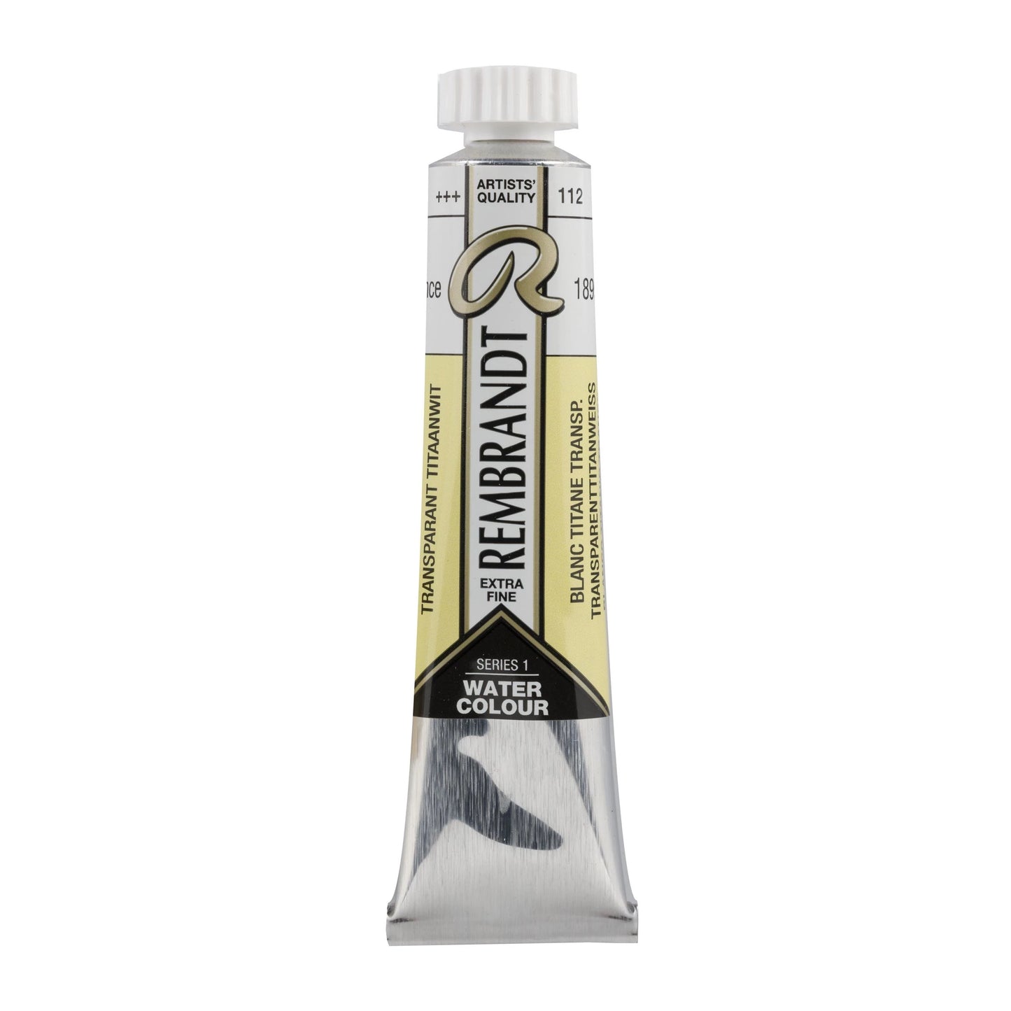 Rembrandt Aquarelverf - Transparant Titaanwit 112 - tube 20 ml
