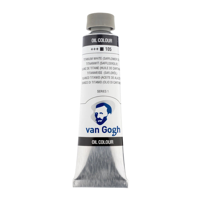 Van Gogh - Olieverf - Titaanwit (Saffloerolie) 105 - 40ml