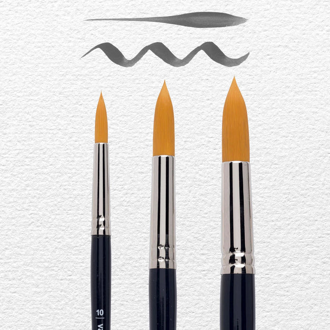 Van Gogh - Penselenset voor aquarelverf, serie 191 nr. 10-18-24