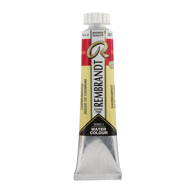 Rembrandt Aquarelverf - Cadmiumrood 305 - tube 20 ml