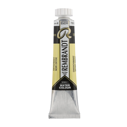 Rembrandt Aquarelverf - Oxydzwart 735 - tube 20 ml