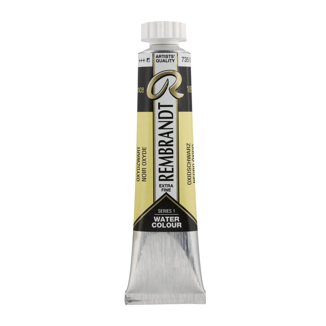 Rembrandt Aquarelverf - Oxydzwart 735 - tube 20 ml