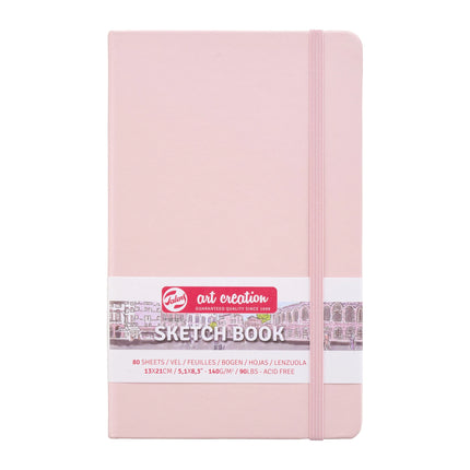 Talens Art Creation - Schetsboek Pastel Roze 13 x 21 cm 140 g 80 Vellen