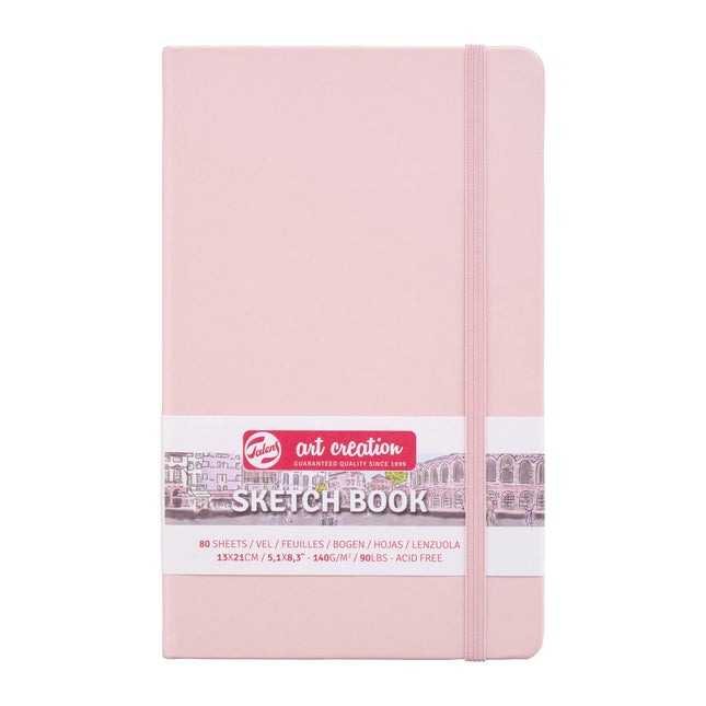 Talens Art Creation - Schetsboek Pastel Roze 13 x 21 cm 140 g 80 Vellen