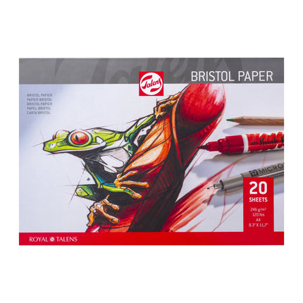 Talens - Bristol Papier A4 - 246 g/m2 20 vellen