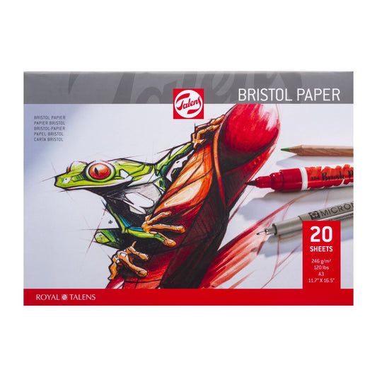 Talens - Bristol Papier A3 - 246 g/m2 20 vellen