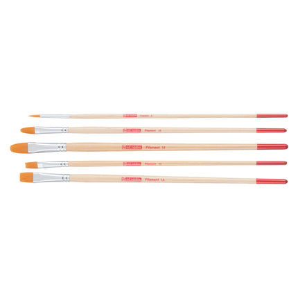 Talens Art Creation - Olie- en acrylpenselen set van 5 - Polyester