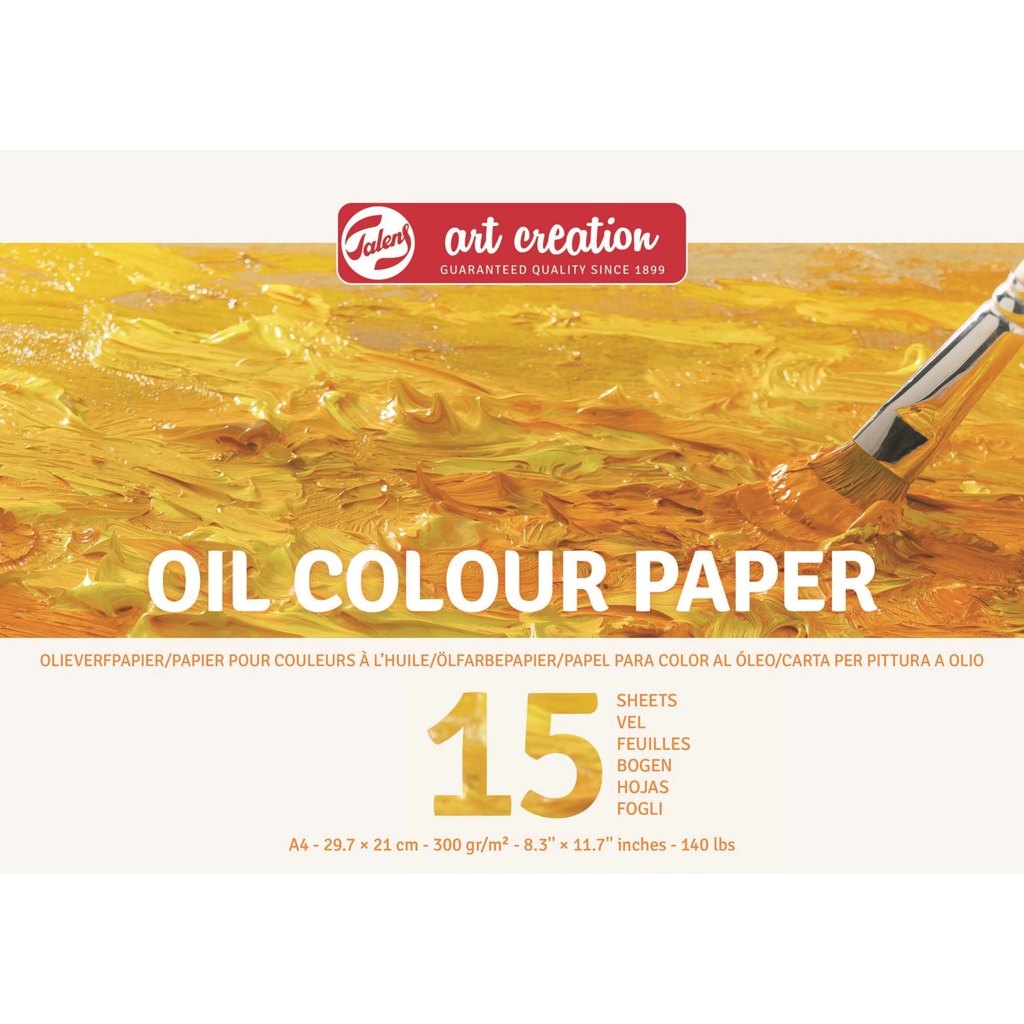 Talens Art Creation - Olieverfpapier A4 - 300g, 15 vellen