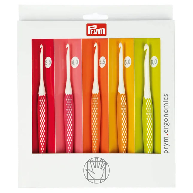 Prym Ergonomics wolhaaknaalden set 3.50-6.00mm