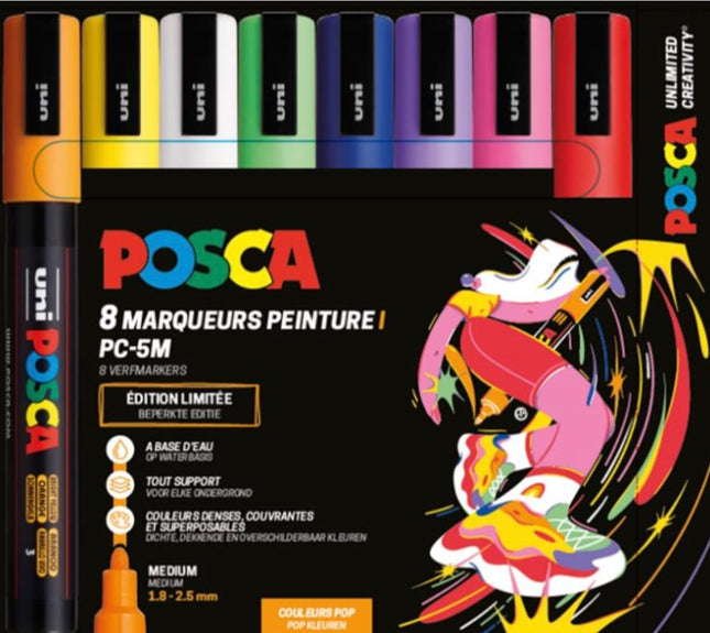 Posca - POP-set PC-5M - Limited edition