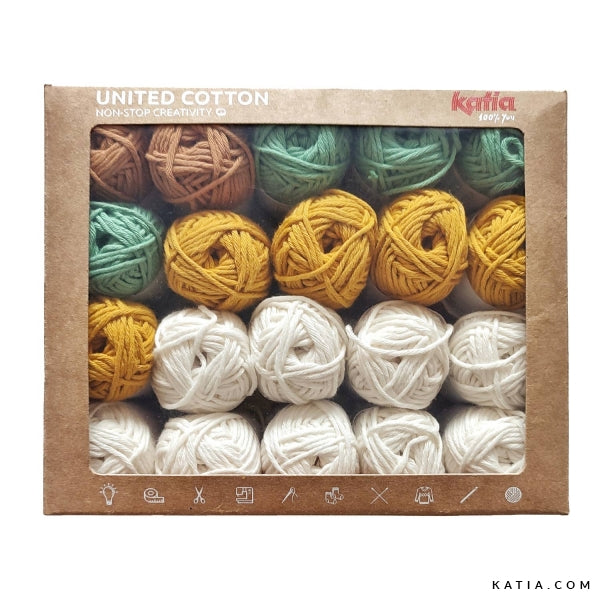 Katia - kit crochet sac à main tournesol