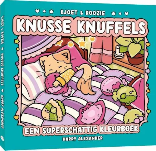Kjoet en Koozie - Knusse knuffels kleurboek