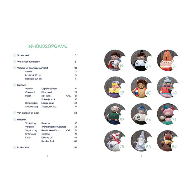 Boek Vrolijke tuimelaars haken - Linda Wolzak