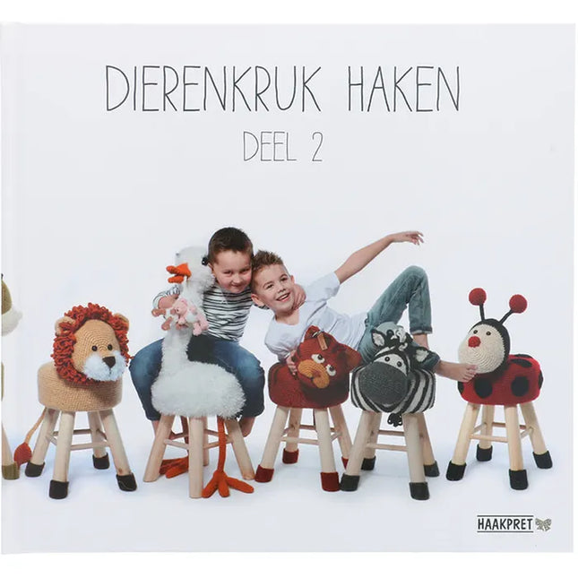 Boek Dierenkruk haken 2 - Anja Toonen