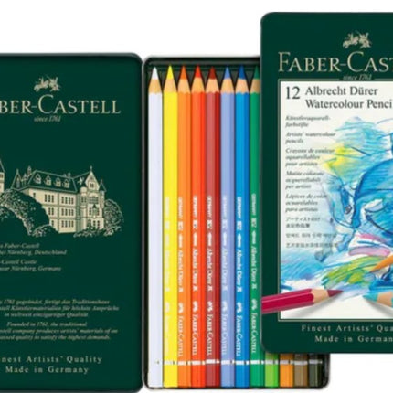 Faber-Castell - Aquarelpotlood - 12 stuks