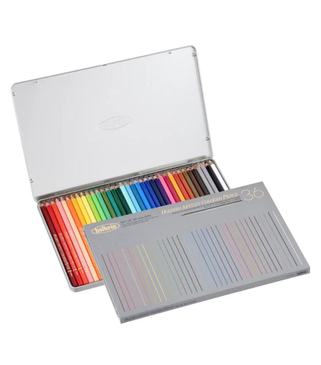 Holbein - Artists Oil based kleurpotloden set van 36