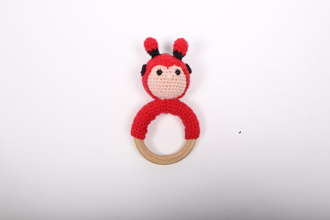 Ladybug rattle