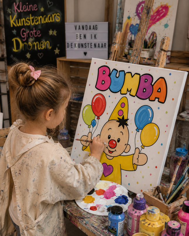 Schilderen voor (klein)kinderen ✨🌈🎨 - Elke 1ste woensdag van de maand