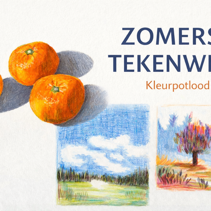 Zomerse Tekenweek - Woe 8 juli tot Vrij 10 juli - Kleurpotlood