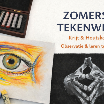 Zomerse Tekenweek - Woe 26 tot Vrij 28 augustus - Krijt