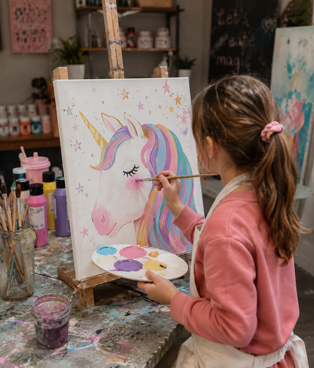 Een verjaardag om in te kaderen! ✨🌈🎨