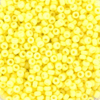 Miyuki rocailles 11/0 - duracoat opaque light lemon ice - 10g