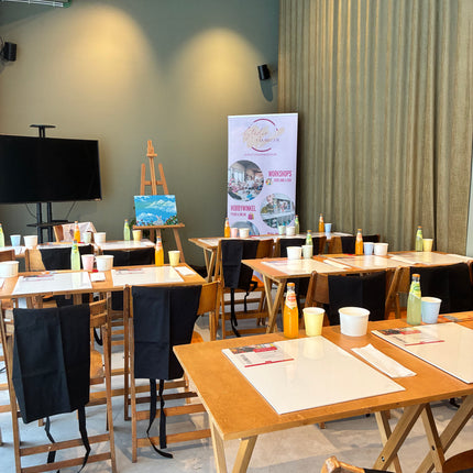 Sip & Paint Teambuilding (prijs per persoon)