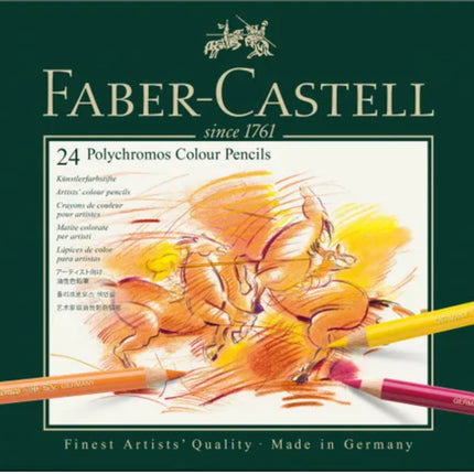Faber-Castell - Kleurpotlood Polychromos - 24 stuks