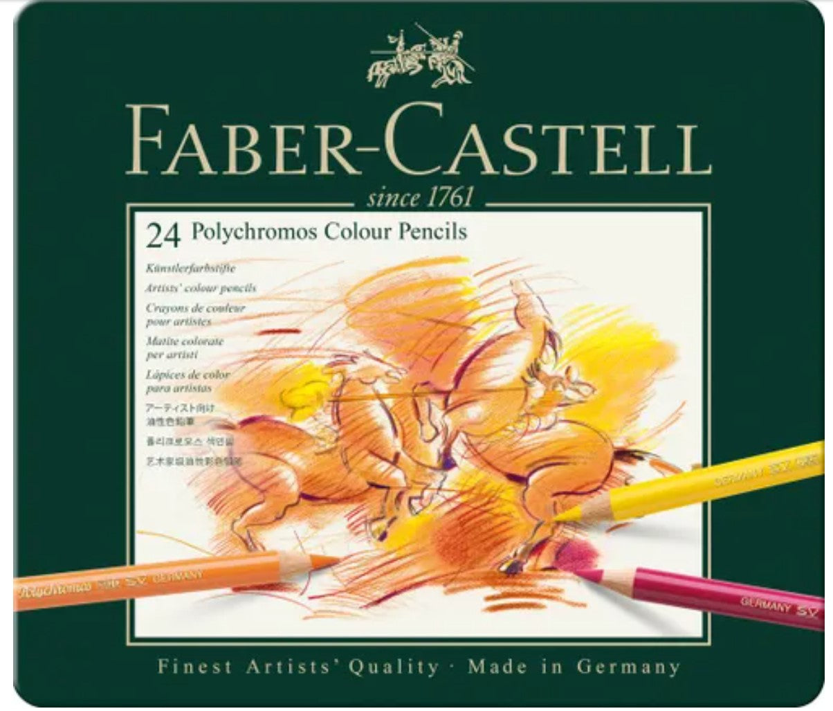 Faber-Castell - Kleurpotlood Polychromos - 24 stuks