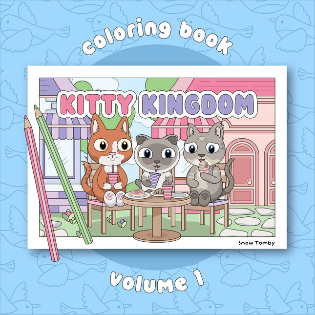 SnowTomby - Kitty Kingdom kleurboek vol. 1