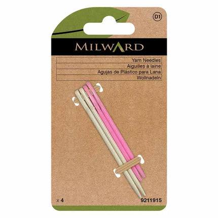 Milward - Wolnaalden kunststof - 4st