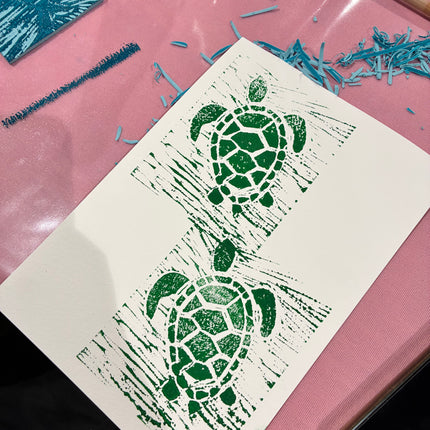 14 april - Lino Print Workshop – Maak je eigen grafische kunstdruk