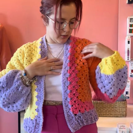 Haakpatroon - Hexagon Gilet