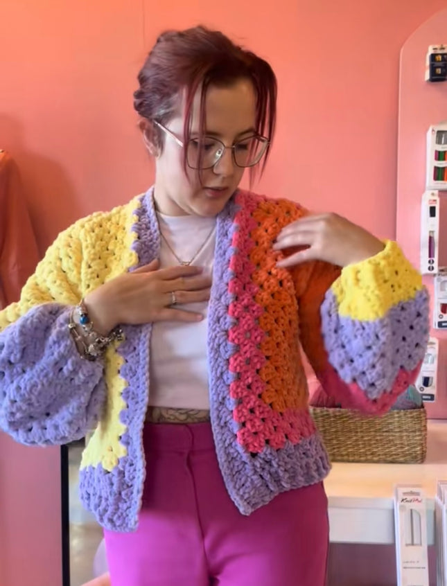 Haakpatroon - Hexagon Gilet