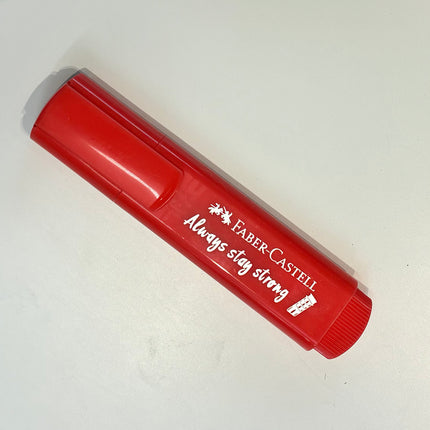 Faber-Castell - markeerstift - pastel rood