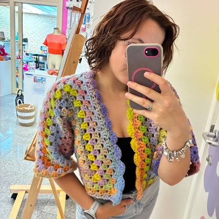 Haakpatroon - Rainbow Cardigan (NL)