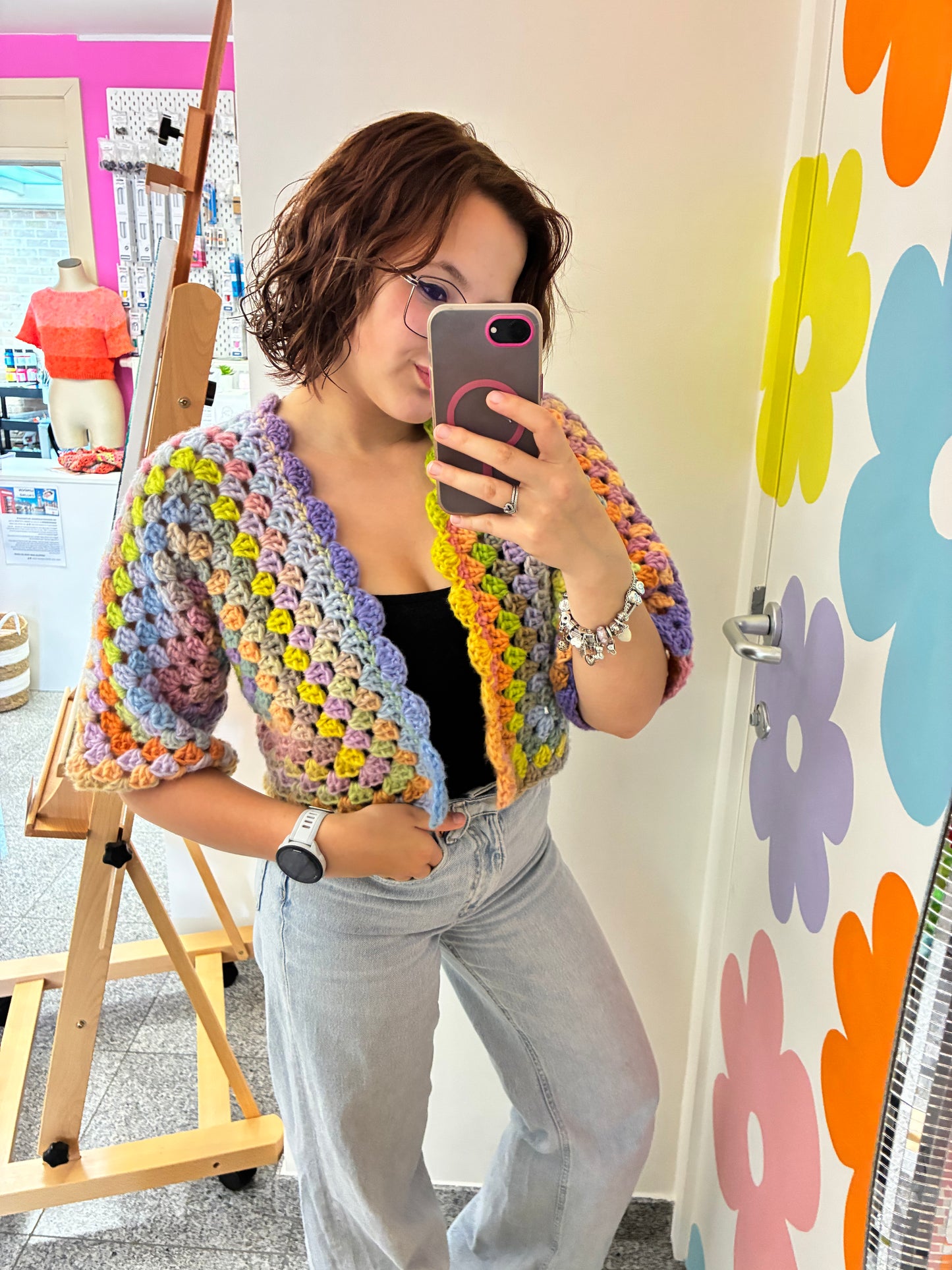 Haakpatroon - Rainbow Cardigan (NL)