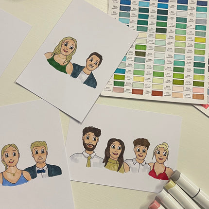 Live illustrator -  FULL EXPERIENCE - 6 UUR