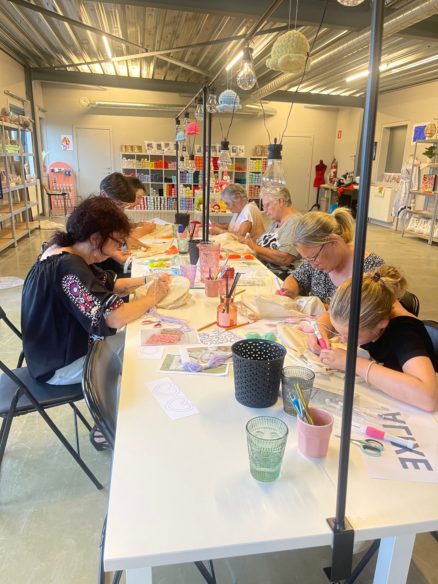 Workshop Punch Needling - Maak je eigen wanddecoratie of totebag - Olsene