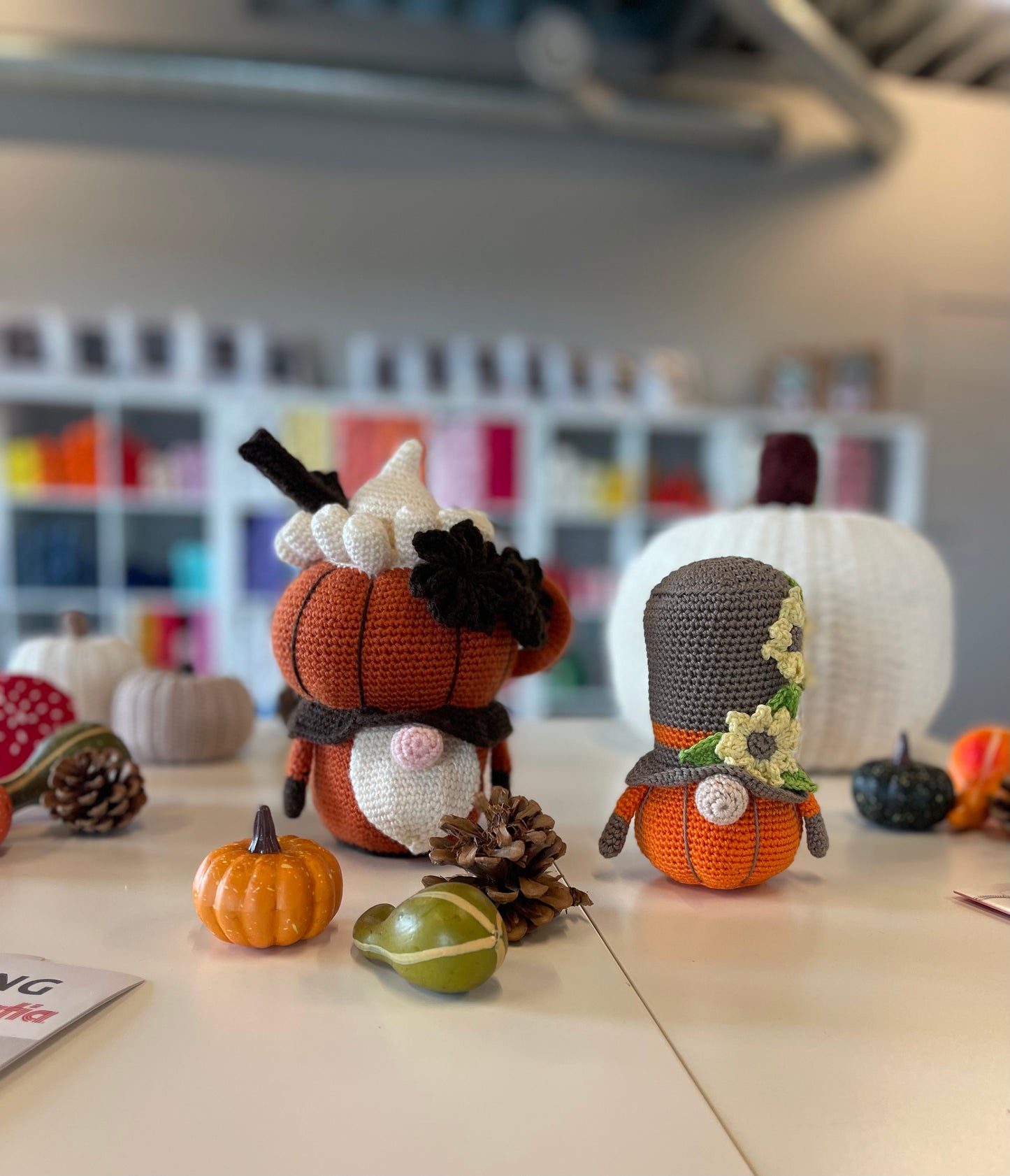 Haakatelier met herfstmystiek - Olsene