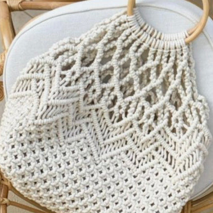 9 april - Macramé handtas