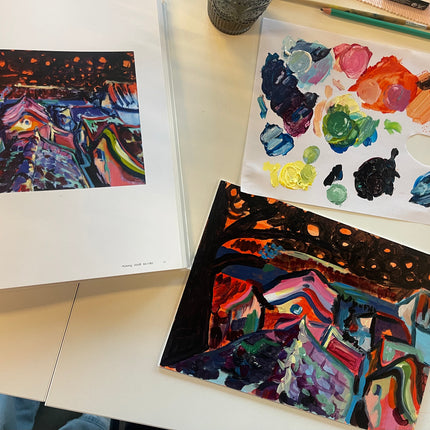 Zomeratelier Schilderen - 10 beurtenkaart